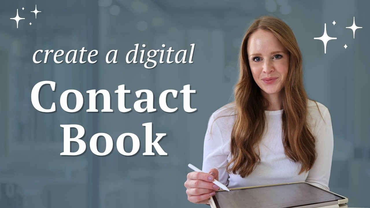 Create Your Own Digital Contact Book!