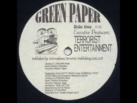 Microphone Terrorist - Green Paper (199x)