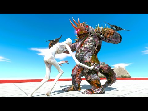 Mutant Goro level 5 vs monsters Animal Revolt Battle Simulator
