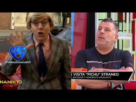 El dia que Pichu Straneo conoció a Alacran en Videomatch