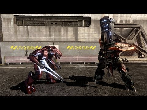 Halo 3 AI Battle - Sword Elites vs Brute Chieftains