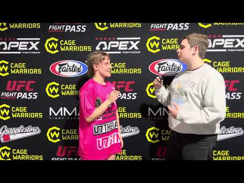 Cage Warriors 186: Mim Grubb Post-fight Interview