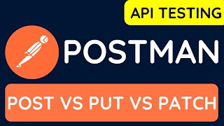 Postman Tutorial 4 - Difference between POST, PUT and PATCH Method