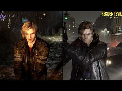 Resident Evil 9: Requiem vs Resident Evil 6 Leon – The Ultimate Evolution Comparison!