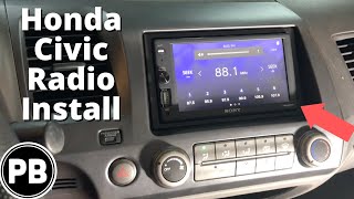 2006 - 2011 Honda Civic Touch Screen Stereo Install