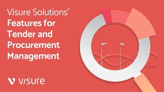 Visure Solutions' Features for Tender and Procurement Management