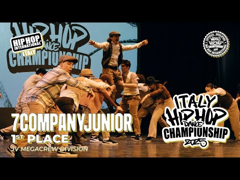 [ 1st Place ] 7COMPANYJUNIOR - JV Megacrew Division | Italy Hip Hop Dance Championship 2025