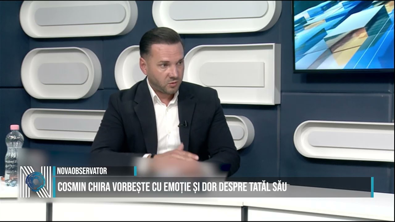 Cosmin Chira vorbește cu emoție și dor despre tatăl său