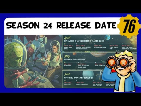 New Community Calendar, plus Season 24 start date announced | Fallout 76
