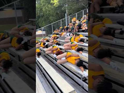 Getting back at the other team #cheer #cheerleading #highschool