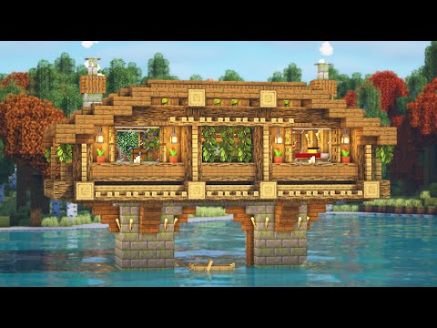 Minecraft: How to Build a Small Lake House • Tutorial
