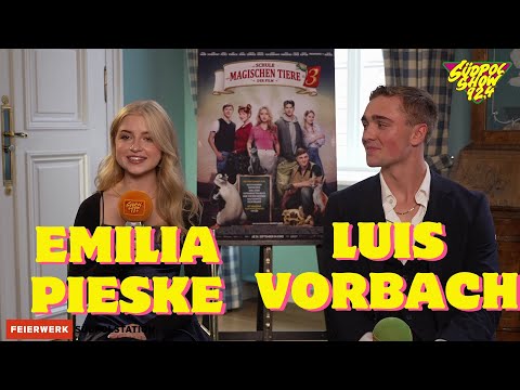 Interview mit Emilia Pieske und Luis Vorbach│Die Schule der magischen Tiere 3│Südpolshow