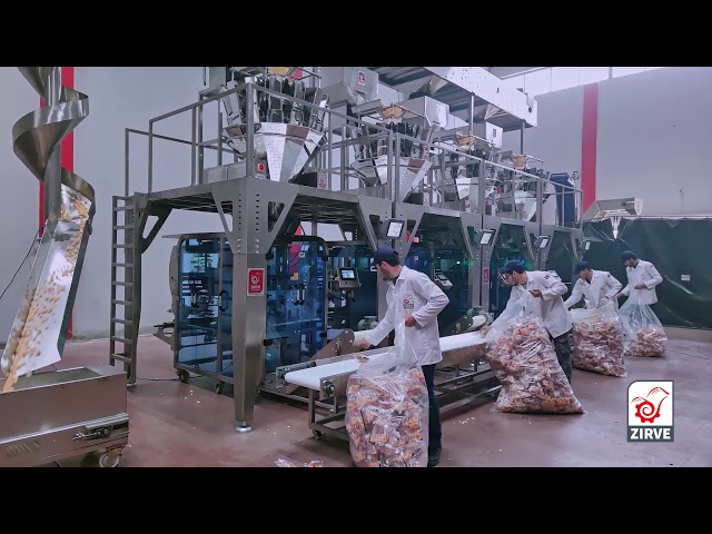 CORN CHIPS PRODUCTION LINE LC403 | adding flavor machine chips best corn chips machine 