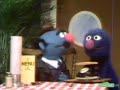 Sesame Street Grover Waiter Serves Simon SoundMan Chicken Sandwich