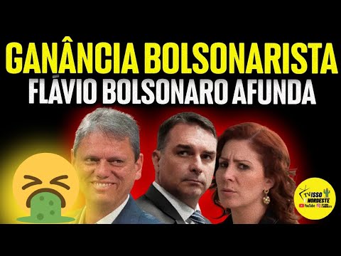 GANÂNCIA BOLSONARISTA: FLÁVIO AFUNDA, TARCÍSIO DE OLHO NA DISPUTA AVANÇA COM APOIO DE ALIADOS!.