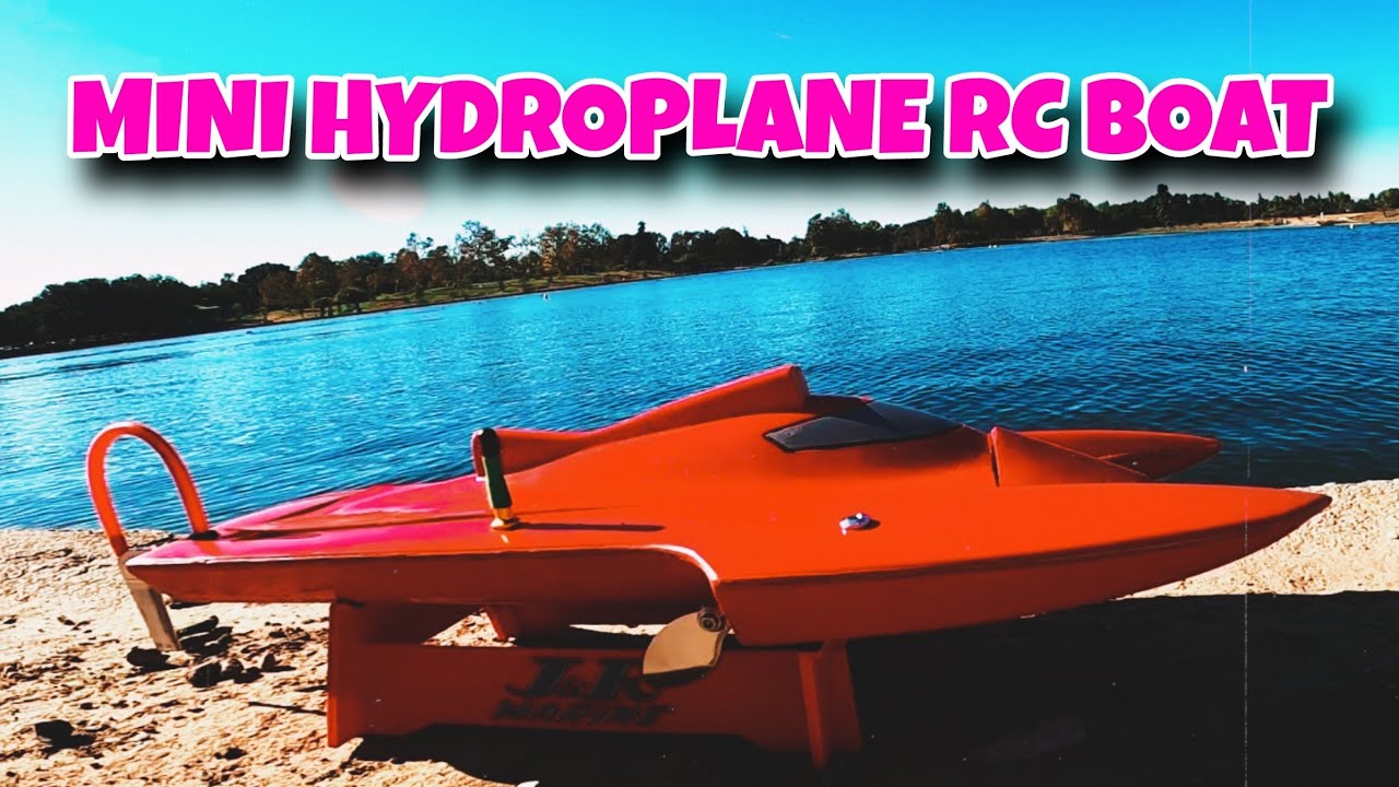MISTAKES WERE MADE A PRICE WAS PAID HYDROPLANE RC BOAT