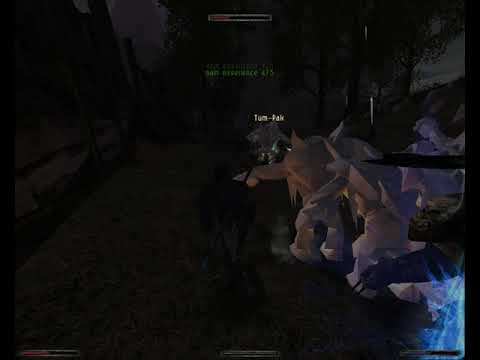 Gothic 2 RETURNING Circle 4 water mage vs Orc Leader