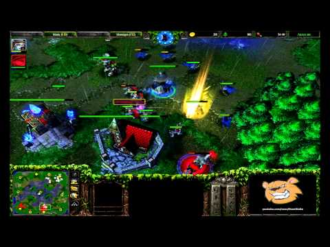 [HD.WC3#068] TyLoo_000 vs WE.GIGABYTE.JN - NvH - ro4 Zotac 243 Game 1 - Warcraft 3 Replay [FR]