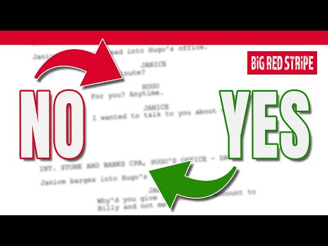 4 Things You Should NOT Include in Your Screenplay