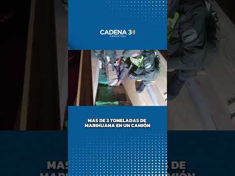 🚨INCAUTARON MAS DE 3 TONELADAS DE DROGA EN CORRIENTES | Cadena 3 Argentina