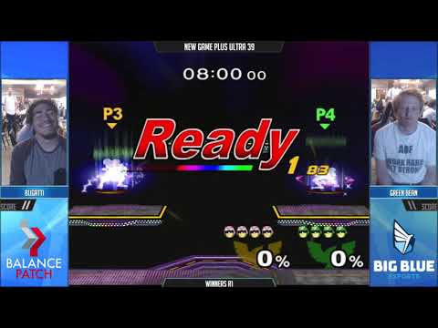 NGPU 39 SSBM - Bugatti (White Falcon) vs. Green Bean (Green Falcon) - Melee WR2