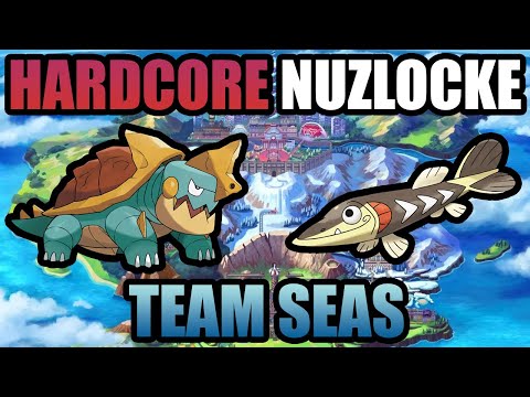 Pokémon Shield Hardcore Nuzlocke - #TeamSeas Challenge (No items, No overleveling)