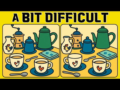 Spot the 3 Differences - Can You Find Them All? (A Little Difficult)