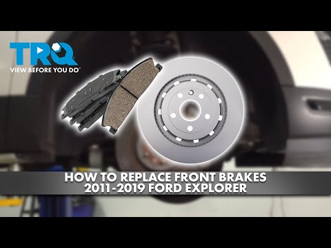 Как заменить передние тормоза Ford Explorer 2011-2019