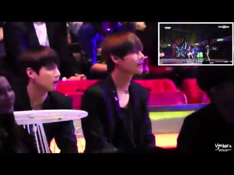 BTS reaction to 2NE1's Fire @ MAMA + 2NE1 perfomance