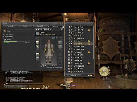 FFXIV - 5.11 Leatherworker Unlock Class Quest