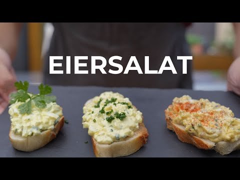Eiersalat selber machen - Super schnell & lecker (inkl. 3 Variationen)