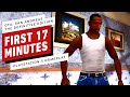 Grand Theft Auto San Andreas: Definitive Edition - First 17 Minutes of Gameplay on PS5 (4K)