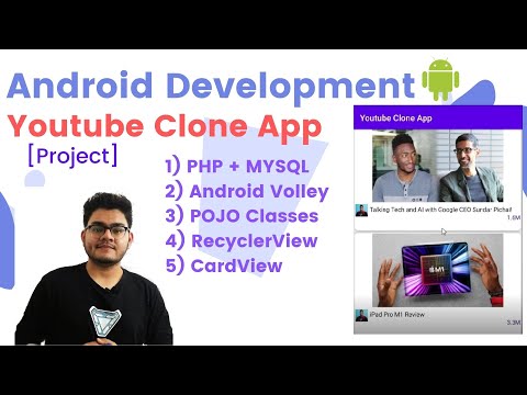 Youtube Clone Android App Development Project In Java Android Studio Tutorial