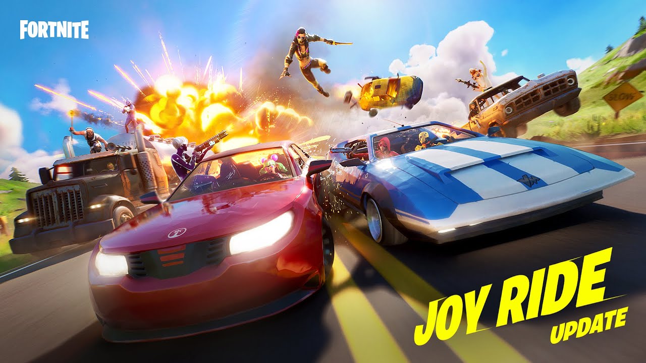 Con l'aggiornamento Al Volante di Fortnite e' tempo di provare nuovi veicoli!