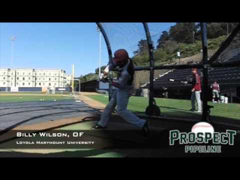 Billy Wilson, OF, Loyola Marymount University, Swing Mechanics at 200 FPS
