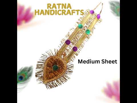 Golden Zari Pan Haar Mala