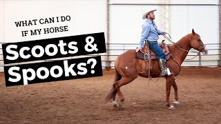 Scoots &amp; Spooks Under Saddle