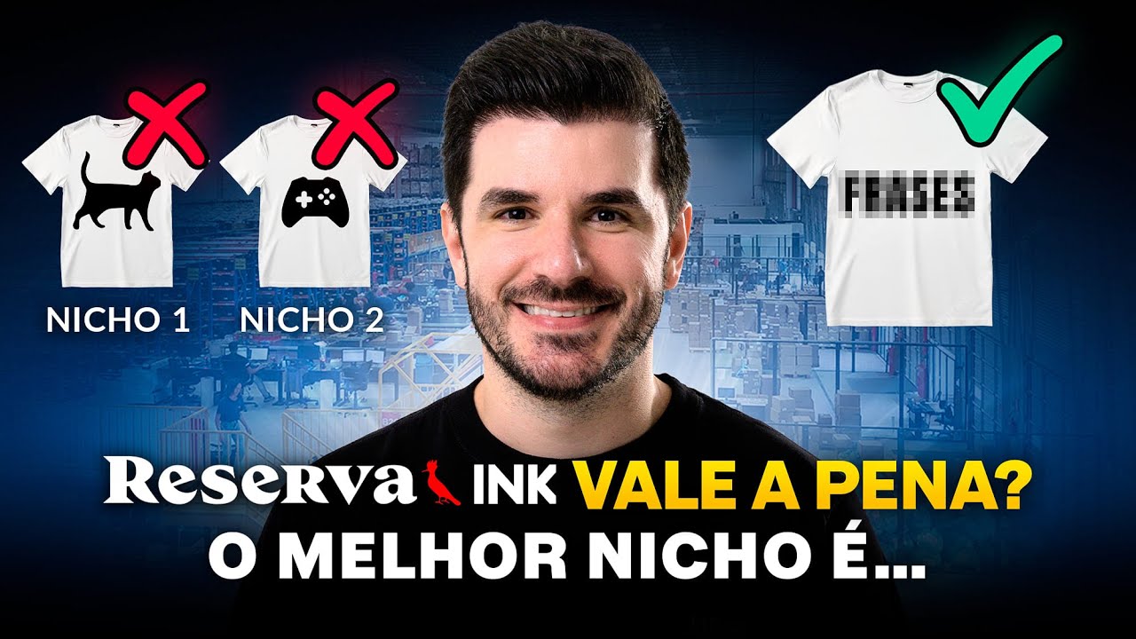 COMO FUNCIONA A RESERVA INK + EXEMPLOS DE NICHOS PRINT ON DEMAND