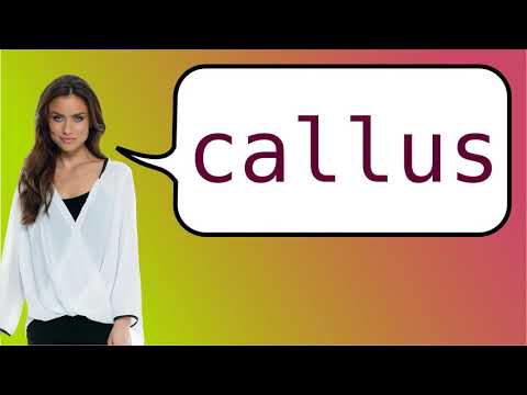 Como dizer 'calo' em ingles?