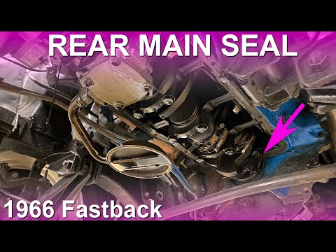 How to Replace the Rear Main Seal in a Ford 289 or 302