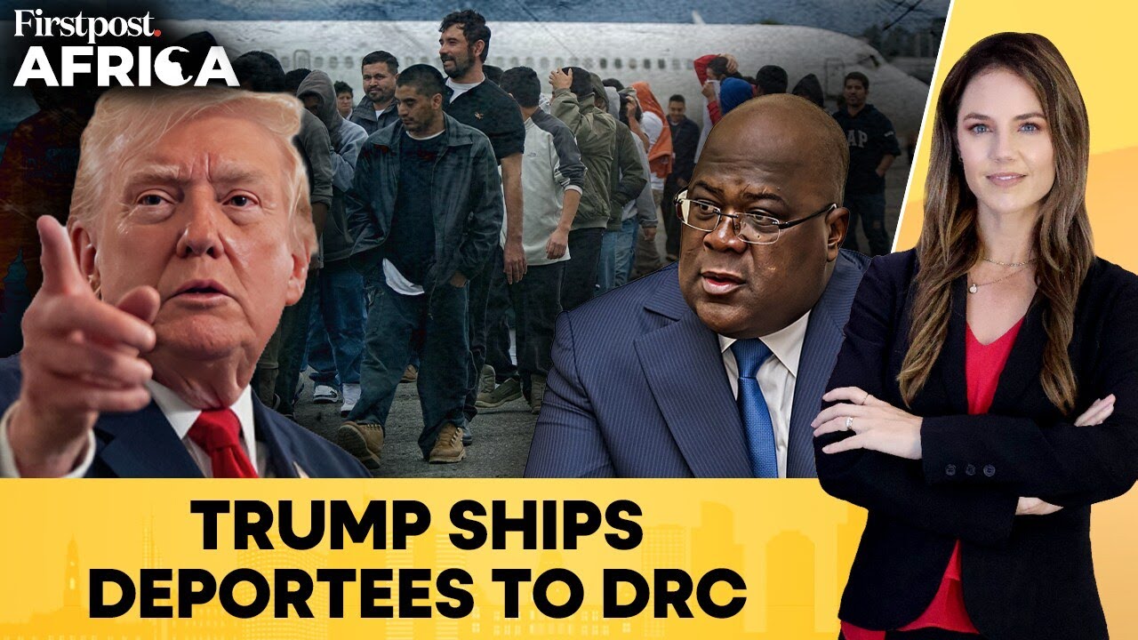 DR Congo to Accept Third-Country Deportees from US Under New Deal | Firstpost Africa | N18G