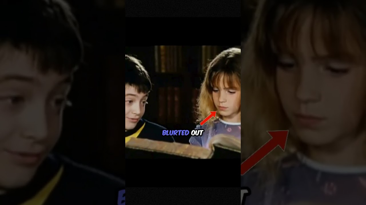 Emma Watson Accidentally Mouths Other Characters’ Lines in Harry Potter!