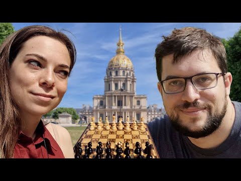 I Challenged the World Blitz Chess Champion Grandmaster | Dina vs MVL in Paris