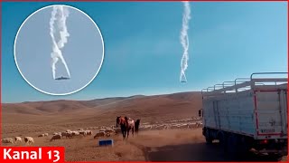 Download lagu Moment of crash: Turkish C130 cargo plane crashes on Georgian-Azerbaijani border mp3 Download lagu Moment of crash: Turkish C130 cargo plane crashes on Georgian-Azerbaijani border mp3