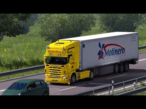 ETS2 SCANIA R500 V8 (R. VAN DOORN) LINKÖPING - STOCKHOLM