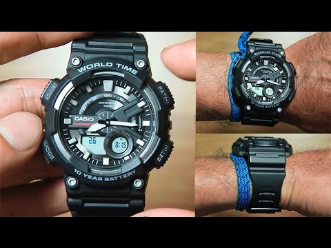 Analog casio-ad208 wrist watch