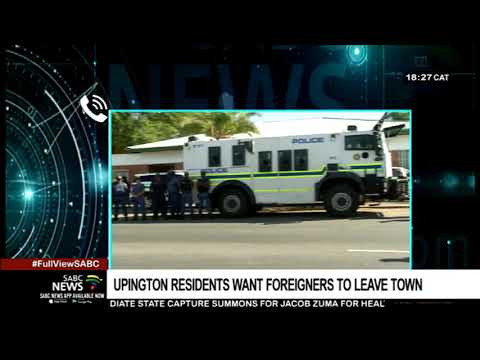 Upington residents want foreigners out of the town