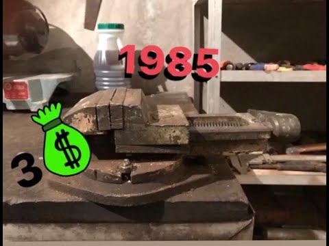 Rusty Deadlocked Vise Restoration