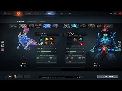Dota2 HowTo Beat  Wagamama. Godlike Puck vs Wagamama StormSpirit
