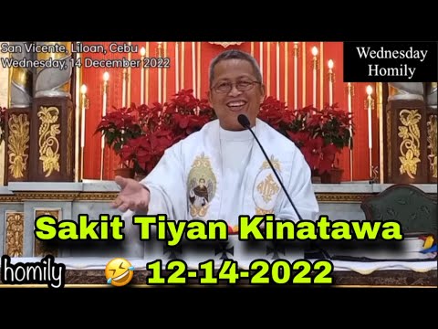 December 14, 2022 Sakit ang tiyan Kinatawa 🤣 | Fr Ciano Ubod